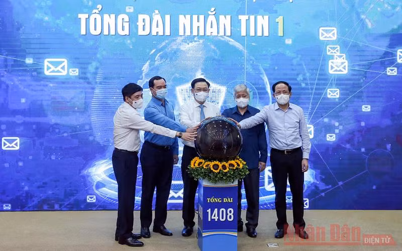 Lễ phát động Chương trình nhắn tin “Toàn dân ủng hộ phòng, chống dịch bệnh Covid -19” -0