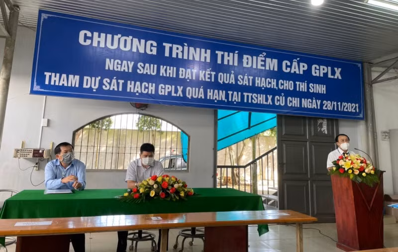 TP Hồ Chí Minh cấp giấy phép lái xe ngay sau khi sát hạch -0