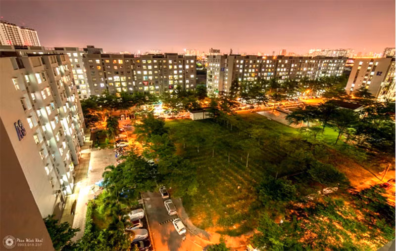 Dự án EHome 3 những ngày cách ly. (Nguồn: Hình ảnh cư dân EHome3)