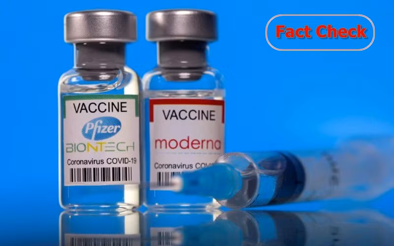 Vaccine của Pfizer-BioNTech và Moderna. (Ảnh: Reuters)