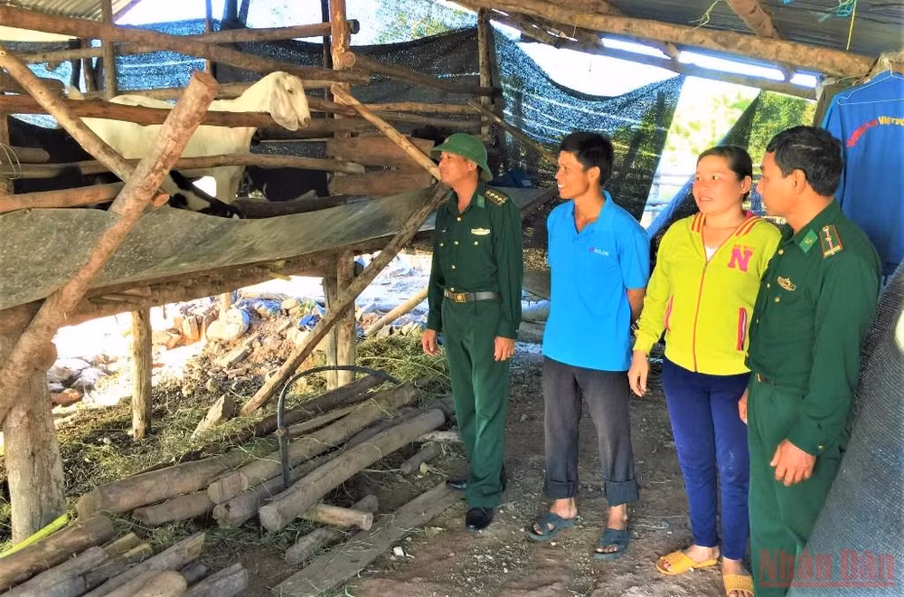 Dấu ấn người lính biên phòng trên vùng biên giới Đắk Lắk -0