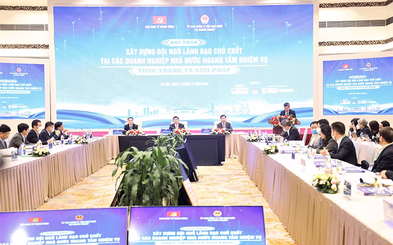 Xây dựng đội ngũ lãnh đạo chủ chốt doanh nghiệp nhà nước ngang tầm nhiệm vụ -0