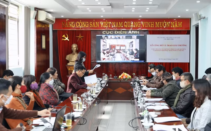Trao giải Cuộc thi Sáng tác kịch bản phim tài liệu và phim hoạt hình -0