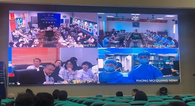 2/3 bệnh nhi không cần lên tuyến trên nhờ khám, chữa bệnh từ xa