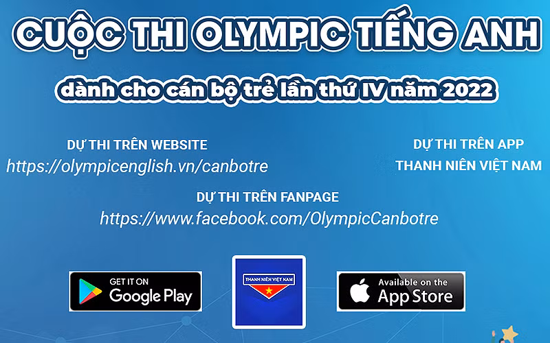 Cuộc thi “Olympic tiếng Anh dành cho cán bộ trẻ” năm 2022 có nhiều điểm mới và hàng loạt giải thưởng hấp dẫn.