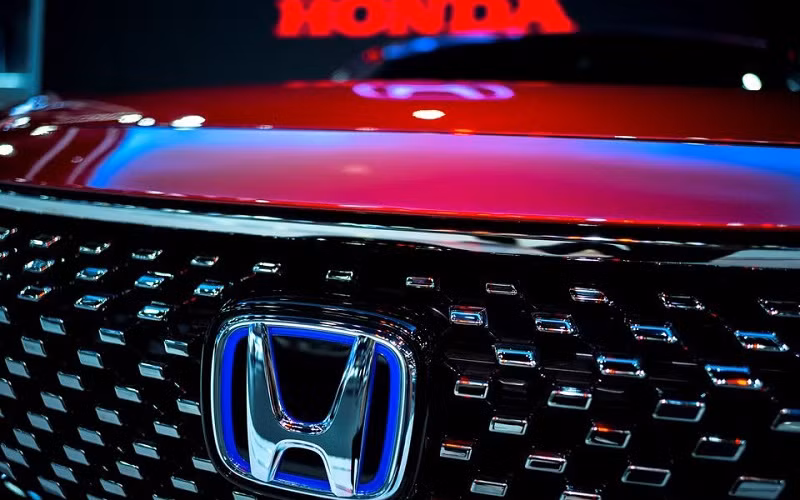 Logo của hãng xe ô-tô Honda (Nhật Bản). (Ảnh: Reuters)