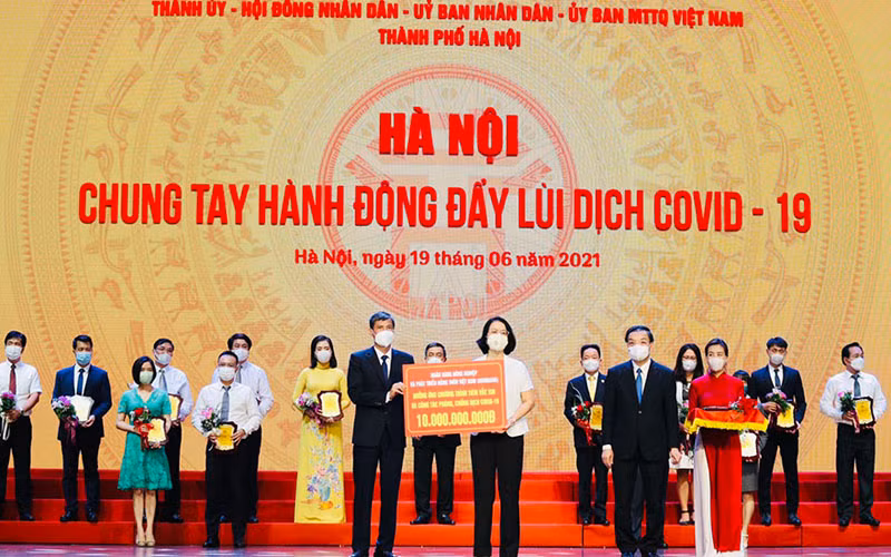 Agribank đã có nhiều hoạt động ủng hộ thiết thực cho công tác phòng chống dịch Covid19