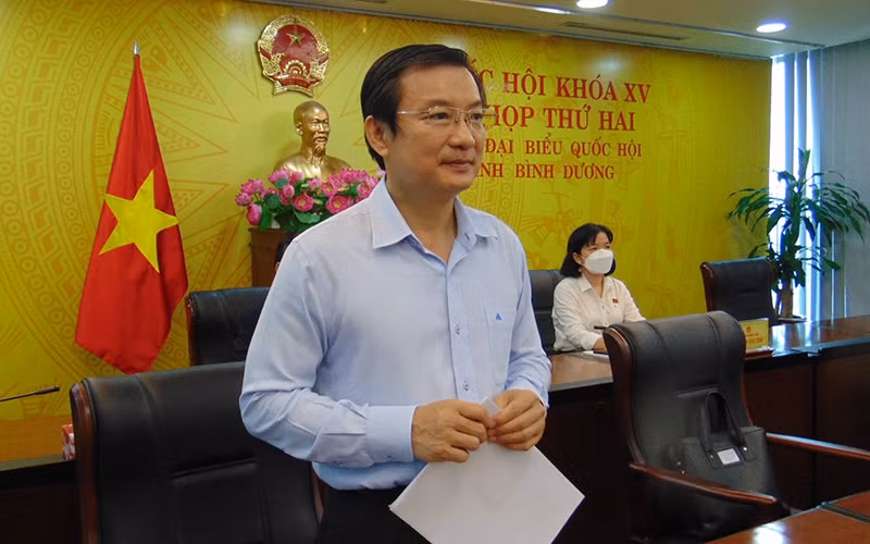 Đại biểu Phạm Trọng Nhân.