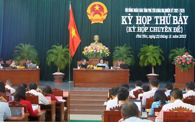 Quang cảnh kỳ họp.