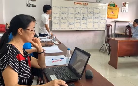 Buổi bốc thăm các nội dung thi đấu tại Giải vô địch bóng bàn toàn quốc Báo Nhân Dân lần thứ 38.