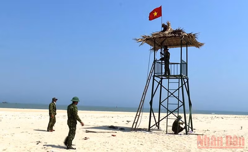 Trạm kiểm soát an toàn tàu thuyền đường thủy Cửa Đại-Cù lao Chàm.