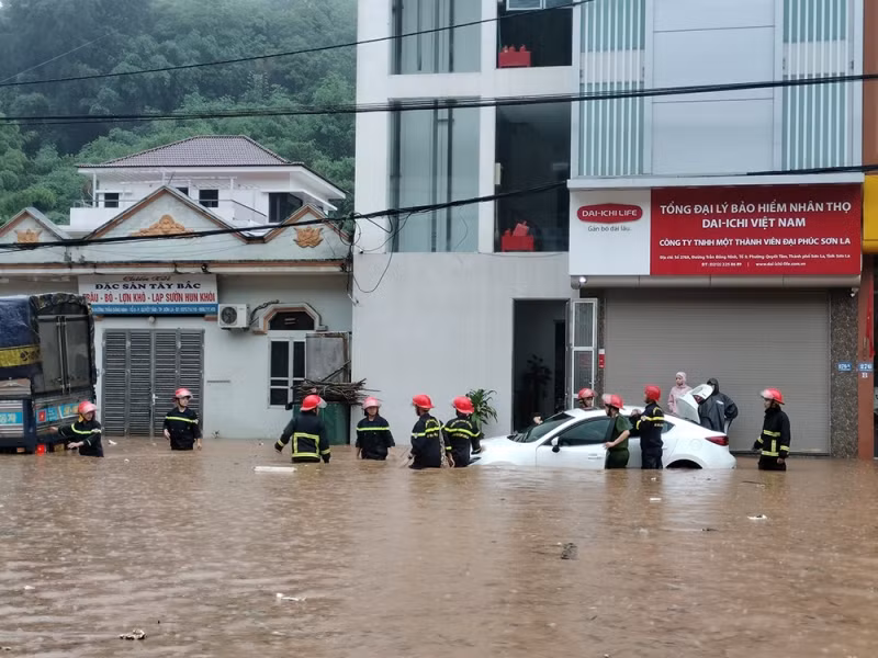Sơn La thay đổi lịch thi tuyển sinh lớp 10 do ngập úng -0