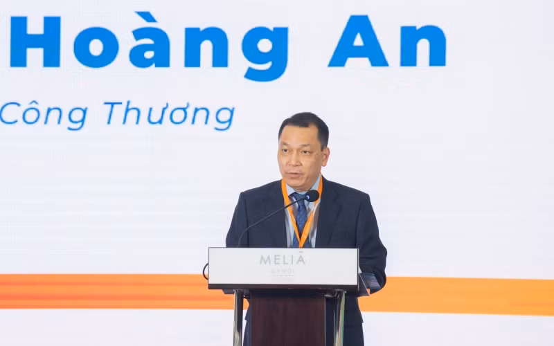 Thứ trưởng Công thương Đặng Hoàng An phát biểu tại Hội nghị.