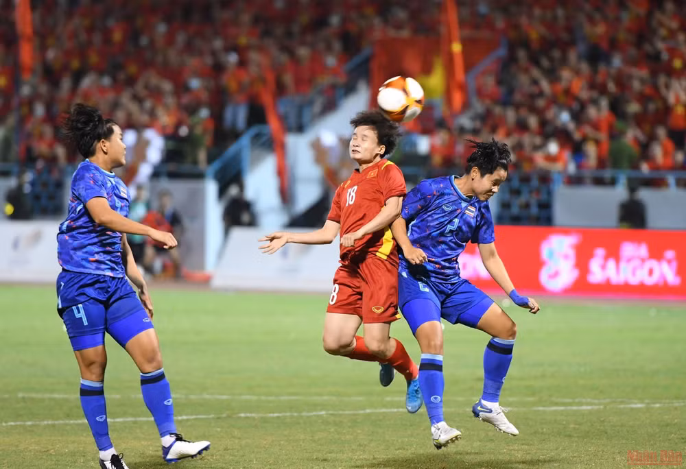 Những khoảnh khắc ấn tượng trận chung kết bóng đá nữ SEA Games 31 Việt Nam-Thái Lan -0