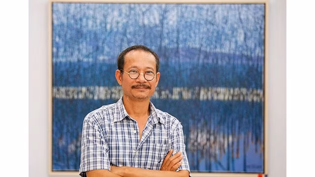 Họa sĩ Đặng Tiến.