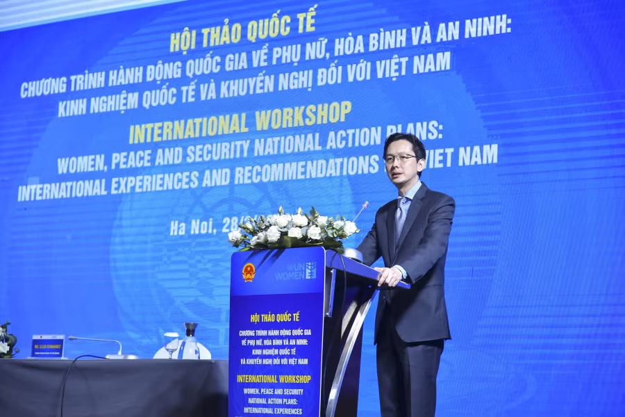 Thúc đẩy thực hiện Chương trình hành động quốc gia về Phụ nữ, Hoà bình và An ninh -0