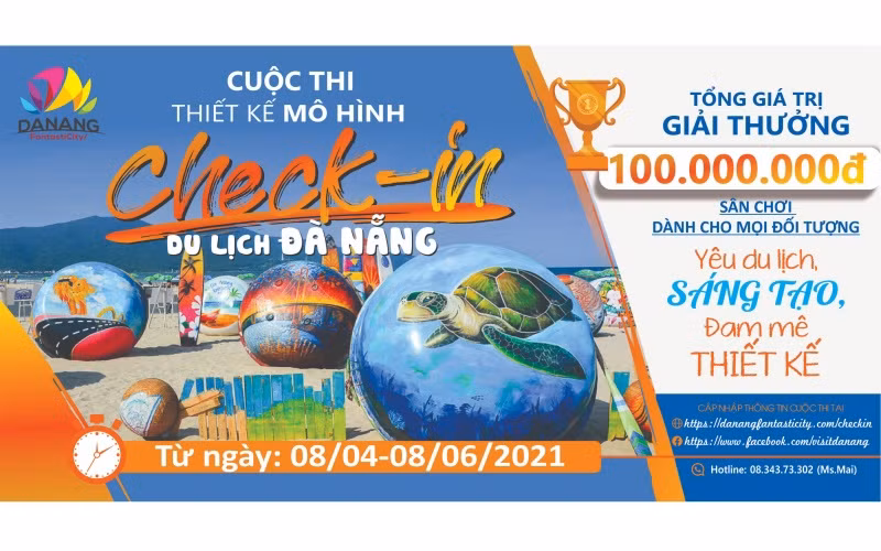 Phát động cuộc thi Thiết kế mô hình check-in du lịch Đà Nẵng.