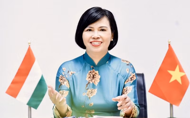 Đại sứ Việt Nam tại Hungary Nguyễn Thị Bích Thảo. (Nguồn: Đại sứ quán Việt Nam tại Hungary/baoquocte.vn)