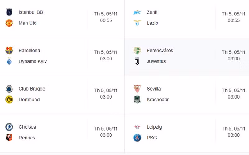Lịch thi đấu Champions League: Tâm điểm đại chiến tại Madrid -0