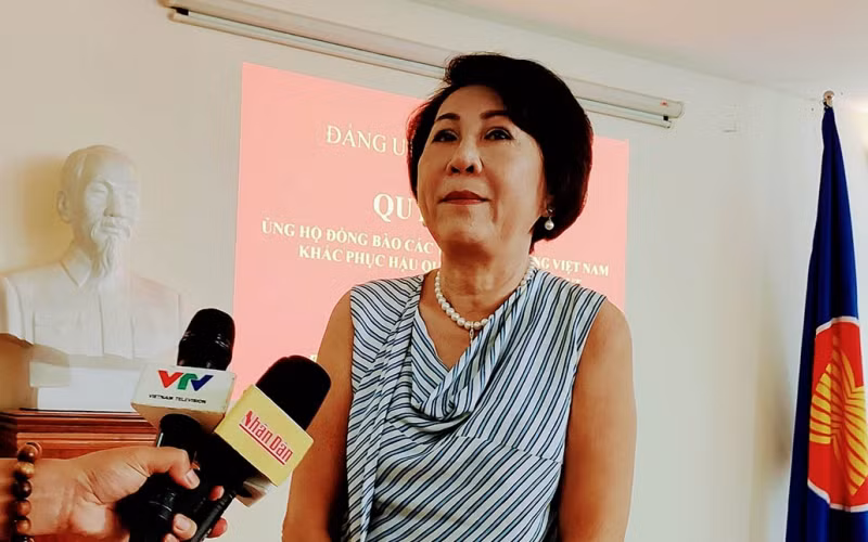 Cộng đồng người Việt tại Campuchia hướng về đồng bào miền trung -0