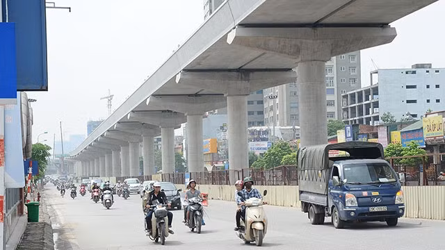 Hoàn thành gói thầu đầu tiên dự án đường sắt Nhổn - Ga Hà Nội