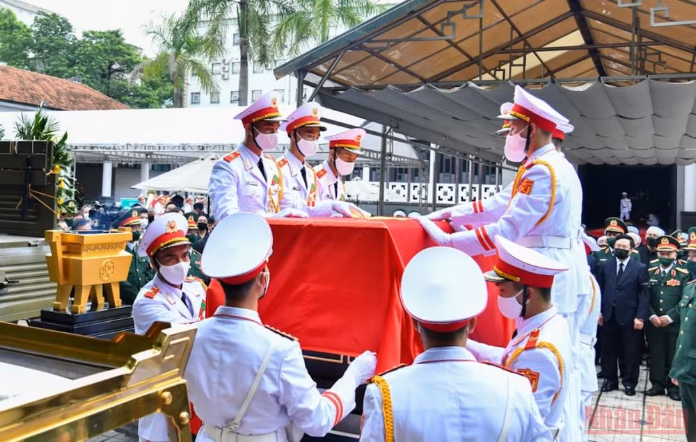 Cử hành trọng thể Lễ tang Đại tướng Phùng Quang Thanh -0