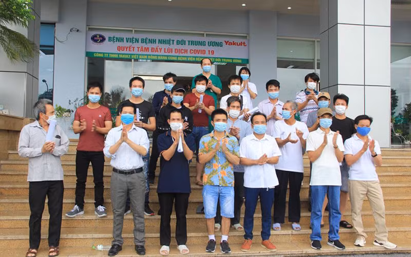 Bệnh viện Bệnh Nhiệt đới Trung ương: 19 ca xuất viện, hai ca tiến triển tốt lên