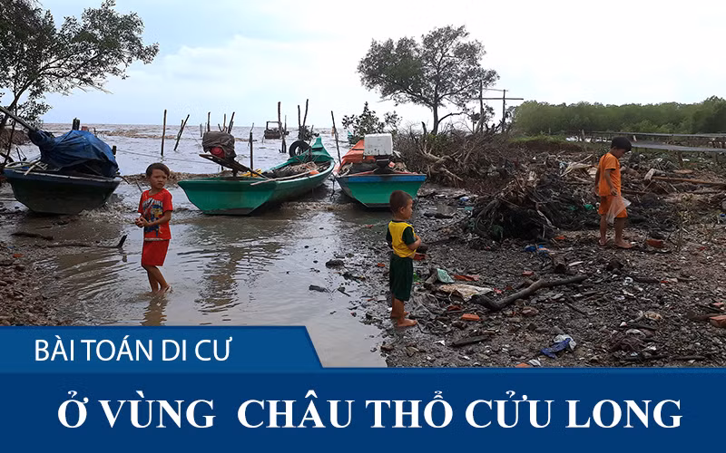 Bài toán di cư ở vùng châu thổ Cửu Long