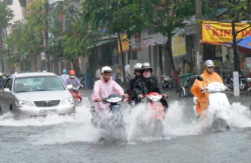 Từ ngày 28-11 đến 1-12, các tỉnh Trung Trung Bộ, Nam Trung Bộ có nơi mưa to đến rất to. (Ảnh minh họa)