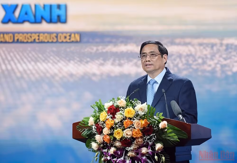 Thủ tướng Phạm Minh Chính dự chương trình&nbsp;“Khát vọng Đại dương xanh” -0