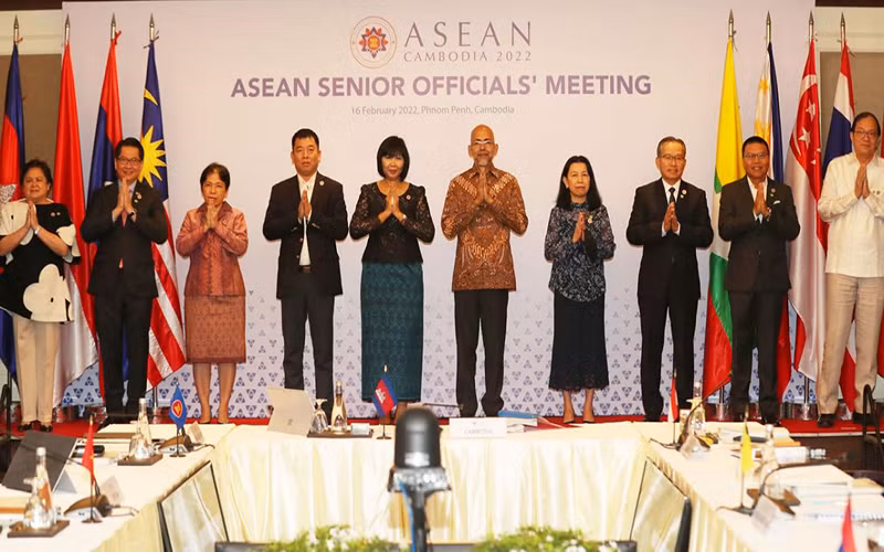 Đại diện các đoàn đại biểu tham dự Hội nghị. (Ảnh: AKP)