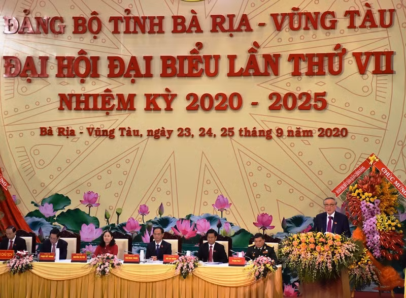 Khai mạc Đại hội Đảng bộ tỉnh Bà Rịa - Vũng Tàu lần thứ 7 -0