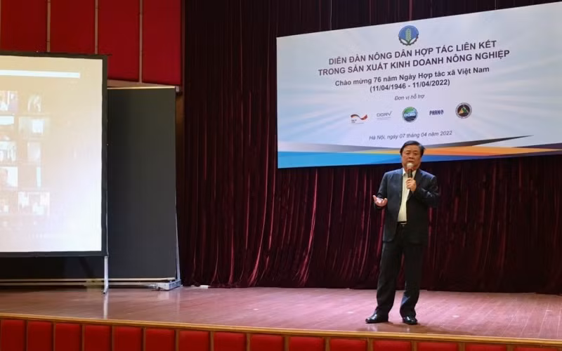 Bộ trưởng Nông nghiệp và Phát triển nông thôn Lê Minh Hoan phát biểu tại Diễn đàn.