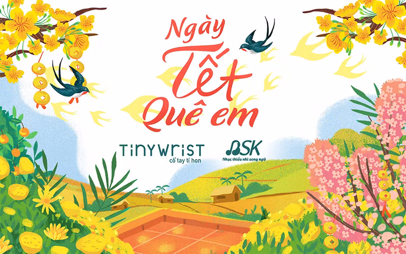 Ra mắt phiên bản song ngữ của bài hát “Ngày Tết quê em”