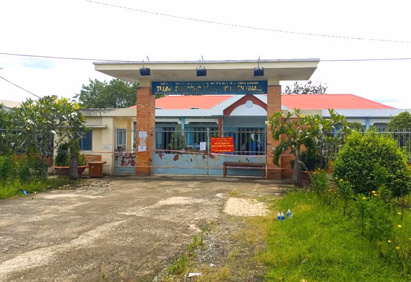Trung tâm Công tác xã hội tỉnh Tiền Giang.