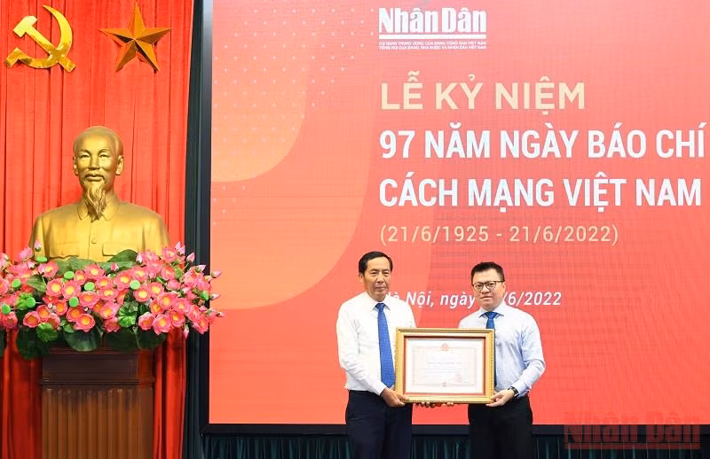 Mít tinh kỷ niệm 97 năm Ngày Báo chí cách mạng Việt Nam -0