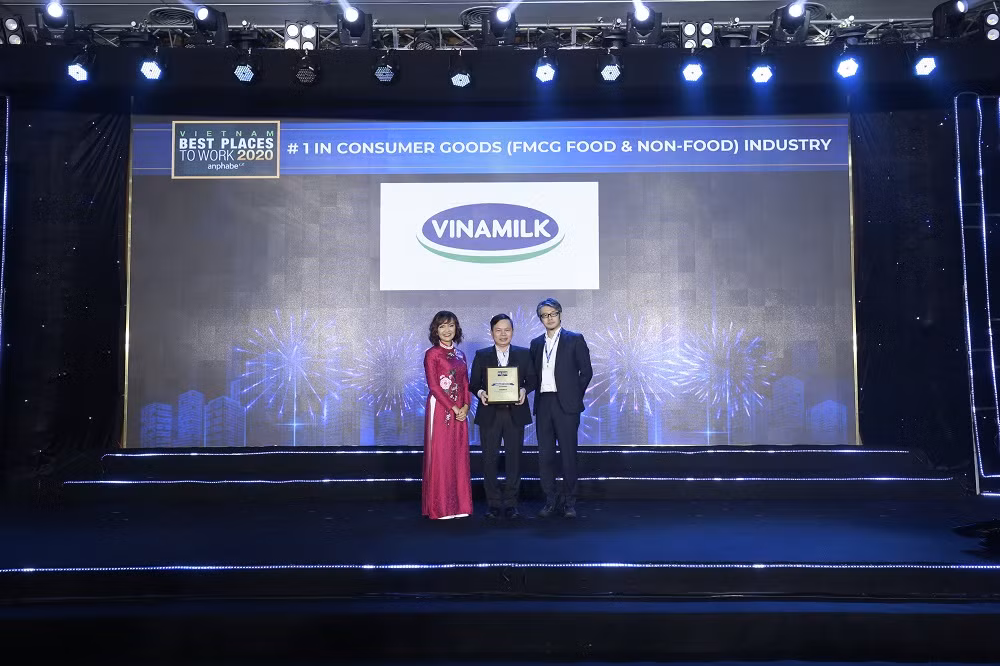 Vinamilk giữ vững phong độ ba năm liền là nơi làm việc tốt nhất Việt Nam -0