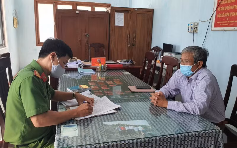 Bị can Mai Hắc Lợi.