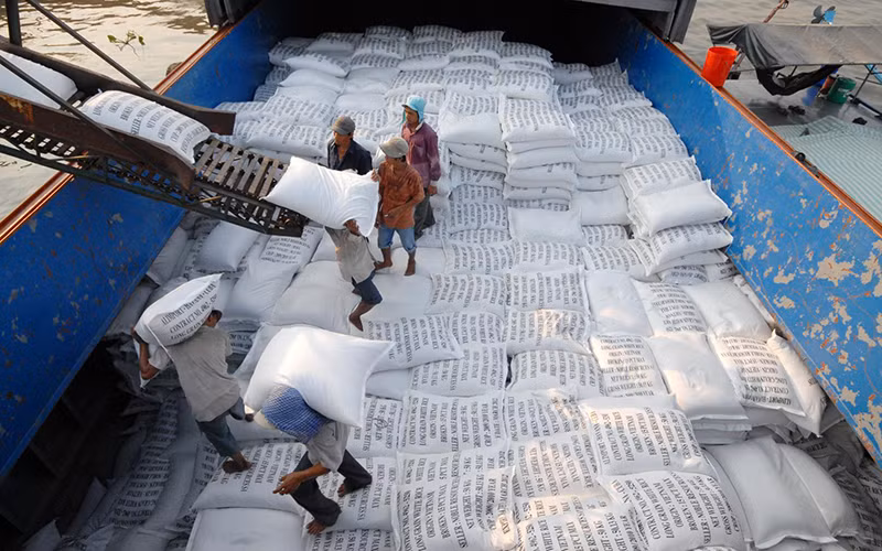 Chất lượng tốt giúp xuất khẩu gạo tăng cao về giá trị.