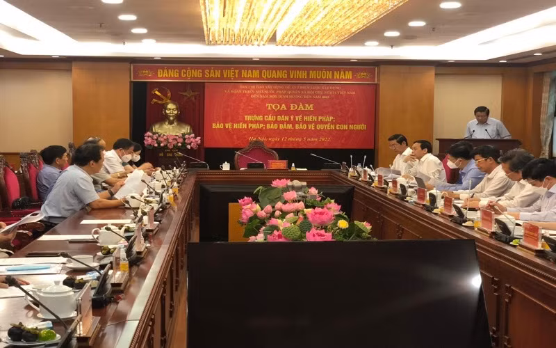 Quang cảnh hội thảo.