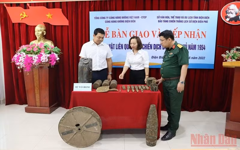 Bảo tàng Chiến thắng lịch sử Điện Biên Phủ tiếp nhận hiện vật liên quan Chiến dịch Điện Biên Phủ.