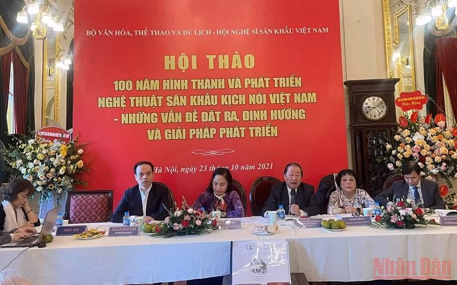 Phát triển nghệ thuật sân khấu kịch nói đáp ứng nhu cầu công chúng hiện đại -0