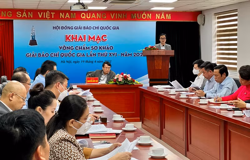 Khai mạc vòng chấm sơ khảo Giải Báo chí quốc gia lần thứ XVI-năm 2021