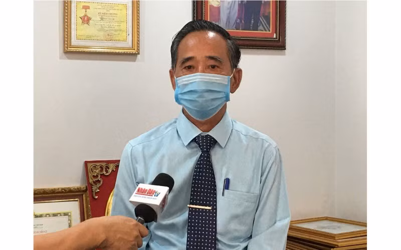 Chủ tịch Hội Khmer-Việt Nam tại Vương quốc Campuchia Châu Văn Chi.