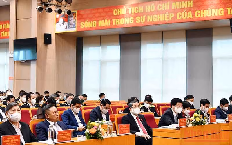 Toàn cảnh hội nghị.