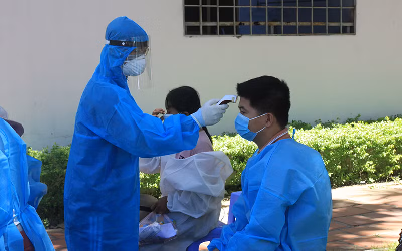 Thái Bình đón 204 công dân từ tỉnh Bắc Giang về địa phương -0