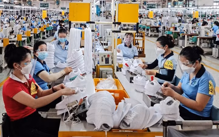 Sản xuất tại một doanh nghiệp ở khu công nghiệp Biên Hòa 2, Đồng Nai (Ảnh minh họa: Thiên Vương).