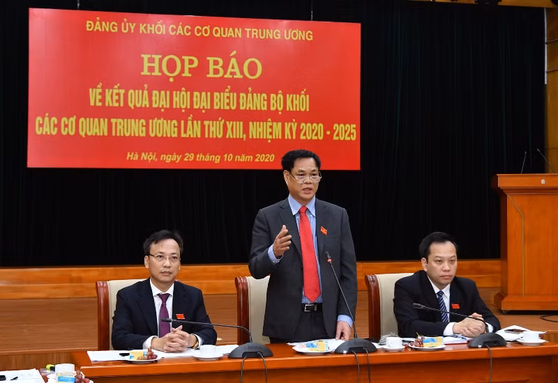 Đồng chí Huỳnh Tấn Việt trúng cử Bí thư Đảng ủy Khối các cơ quan T.Ư nhiệm kỳ 2020-2025 -0