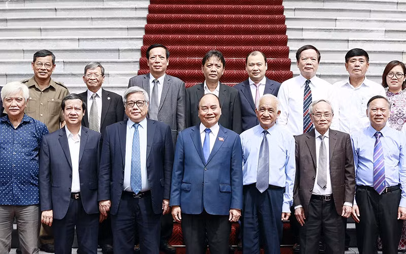 Chủ tịch nước làm việc với Hội Khoa học lịch sử Việt Nam -0