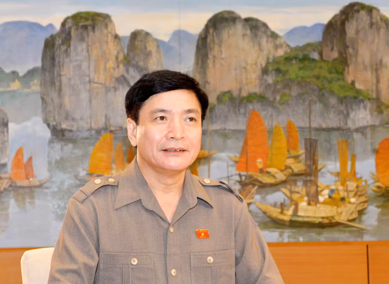 Tổng Thư ký Quốc hội Bùi Văn Cường. (Ảnh: DUY LINH)